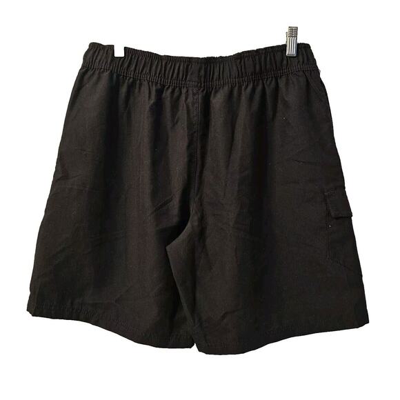 Maui and Sons 3 pocket casual Boardshorts Sz 32 waist‎ Black Red Grey Stripe - Picture 7 of 8